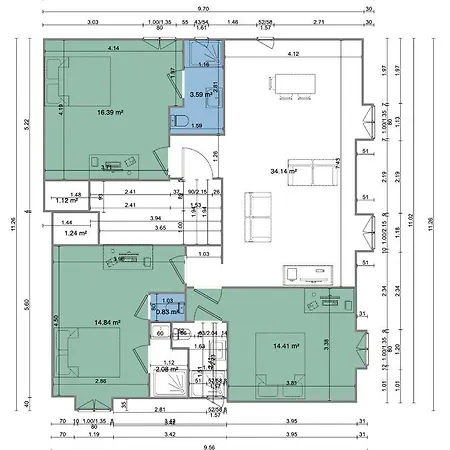 Grand Appartement Confort Vichy Buitenkant foto